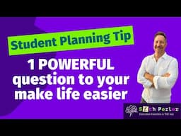 🧠 Student Planning Tip - 1 POWERFUL Question to make life easier