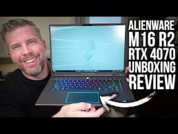 Alienware M16 R2 (2024) Unboxing Review - 15+ Games and Benchmarks, CPU, GPU, Display Testing, More