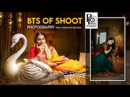 BTS of My Latest Photoshoot (Tips & Tricks) || Telugu Tutorials || Prasad Pictorials