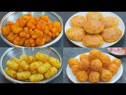 Amazing Potato Recipes! With 2 potatoes! Simple and So Delicious! 🔝4 Delicious Recipes!