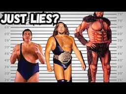 Pro Wrestlings REAL vs FAKE weight and height