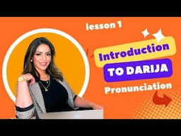 Introduction to Darija Pronunciation #learndarija #darija