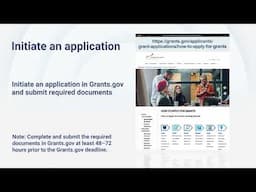 DOJ Grant Application Process Overview