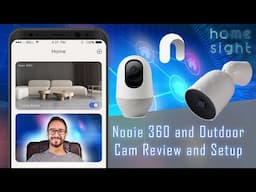 Nooie 360 and Outdoor Unboxing, Review, Setup and Demo.