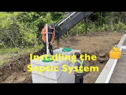 House Build Series #7: Building the Septic Field and Installing the Septic Tank