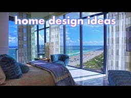 100 Bedroom + Bathroom ideas! Luxury TV | Modern House Design Tour!