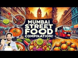 Best Street Food from Mumbai - Pani Puri - Chinese Bhel - Chinese Pakora - Fried Rice - Medu Vada