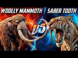 Woolly Mammoth VS Saber Tooth Tiger