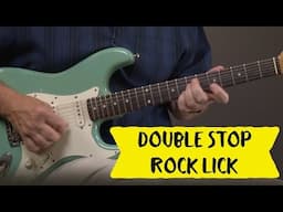 Double Stop Electric Guitar Lick Lesson