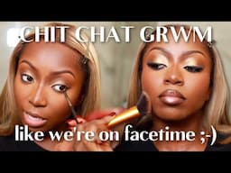 CHIT CHAT GRWM | Moving + car accident + feeling like a fraud in my success