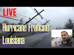 LIVE | HURRICANE FRANCINE MORGAN CITY, LOUISIANA