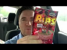 RIPS Cherry Flavored Sour $1 Candy Review and Taste Tests