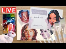 Celebrating the Launch of my Craftamo Brushes!! LIVE + Giveaway