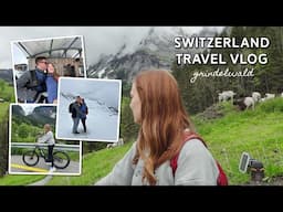 our Grindelwald, Switzerland travel day! exploring the swiss alps and more! 🏔️🇨🇭🫕