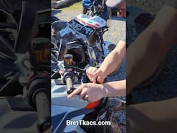 Triumph Tiger 900 Rally Pro set up tip #adventureriding #motorcycletraining #adventuremotorcycling