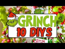 Jaw-Dropping Grinch Christmas DIYs Revealed! Christmas in July 🎄