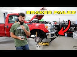 6.7 Powerstroke Brakes Exploded - Still Better Than Duramax