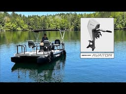 The BEST All-Purpose Mini Pontoon & the Mercury Avator!