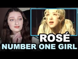 ROSÉ - number one girl MV Reaction!!