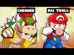 Mario 64, mas o BOWSER me PERSEGUE! (feat. @ChequerChequerTV)