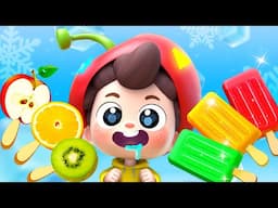 Ten Fruit Ice Creams | Ten in the Bed (Fruit Version) | Numbers | Nursery Rhyme & Kids Song |BabyBus