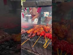 Thai BBQ Skewers: Nose-to-Tail Chicken Masterpiece on the Streets