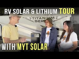 Our AWESOME New RV Solar & Battery System Explained by MYT Solar