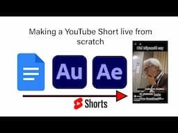 Making a YouTube Short live from scratch!