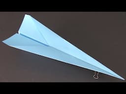 How to Make a Paper Airplane - Super Dart