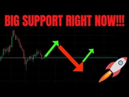 🔥 BIG SUPPORT RIGHT NOW! TSLA, SPY, NVDA, QQQ, ES, BTC, META, AMZN, NQ MSFT & GOOG PREDICTIONS!  🚀