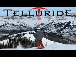 FIRST TIME - Telluride Colorado//Double Black Runs Snowboarding