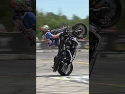 Harley-Davidson Sportster Stunts