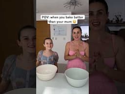 POV: when you bake better than your mum 😳 #familyfizz #fizzfam #baking #funny