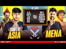 SOUTH ASIA vs MENA SERVER CS TOURNAMENT DAY 5 🥵 NXT, M8N OP,  #nonstopgaming -free fire live