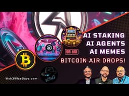 AI Staking, AI Agents and AI Memes Tokens With Huge Potential - Bitcoin Airdrops