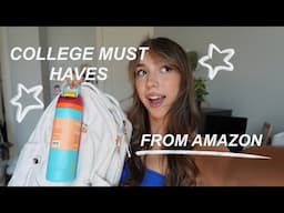 My Top COLLEGE MUST-HAVES I Couldn’t Live Without! (From Amazon + Shopping Tips) 👀⭐️📕