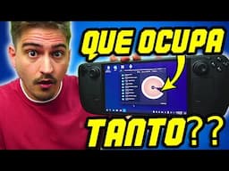 🔴 ¿SABES que OCUPA ALMACENAMIENTO en tu Steam Deck? - Liberar espacio