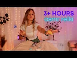 3+ Hours Of ASMR Reiki For Deep Sleep, Relaxation And Healing 💙 Reiki, Crystals, Personal Attention