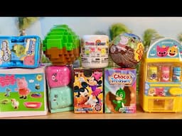 Baby shark vending machine, shopkings, peppa pig, hello kitty, Mickey and Minnie asmr toys