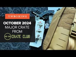 Sharp and Prepared! - Unboxing the Crate Club Major Crate: October 2024