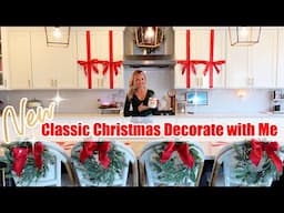 *NEW* CLASSIC CHRISTMAS DECORATE WITH ME NOSTALGIC 90S CHRISTMAS TIFFANI BEASTON HOMEMAKING 2024  🎄