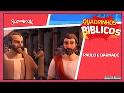 Superbook Brasil | Quadrinhos Bíblicos | PAULO E BARNABÉ