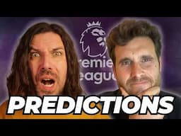 Premier League SCORE PREDICTIONS - Round 12