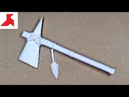 DIY - How to make TOMAHAWK (version 2.0) from A4 paper