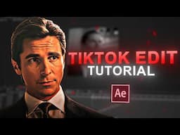 HOW TO: Make A TikTok Edit I After Effects Tutorial