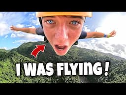 I WAS FLYING! Kids Extreme Challenge - River & Wilder Epic Adventure!