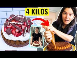 ME ENCANGARON una TORTA BROWNIE de 4 KILOS de JULIETA BOSTAL