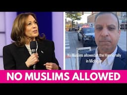 "Kamala KICKED Me Out Because I'm MUSLIM" Detroit Metro Leader REMOVED from Event for No Reason!