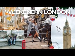 🍁 London Girl's Weekend Vlog: Cozy Fall Adventures, Foodie Finds + Thrifting! 🛍️ | IllustratedBySade