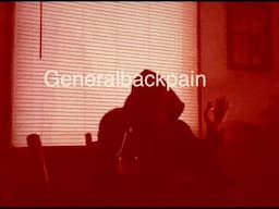 GeneralBackPain - Revelations (Official Video)